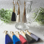 【豊富なカラー】フリンジピアス/イヤリング