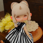 送料込お試し価格SALE❤︎ANTUサイズの胸元配色レースワンピース