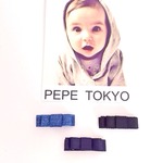 【再入荷 デニム×デニム】ママとおそろい♬ Baby hair 37mm