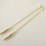 diamond chain earrings