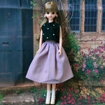 【2点セット】【再販8】ジェニーちゃん服✳トップス＆スカート132