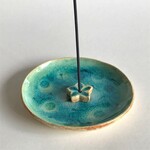 綿毛模様のお香立て