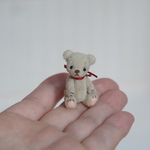 3.4cm ミニミニ クマちゃん (ベージュ)