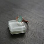 アクアプレーズ　５CZノッチアームリング　SILVER925　PG