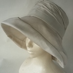 ＊再販＊　つば広シャーリング　＊コットンリネン＊