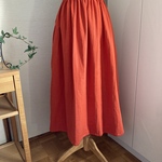 ☆受注生産作品　　スラブダブルガーゼスカート