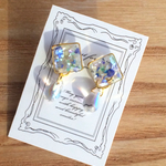 shell　雫ピアス・ｂｌｕｅ