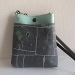 「受注販売」スマホポシェット　garden patchwork