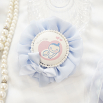 完成品♥マタニティマーク　マタニティロゼット　シフォンロゼット