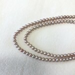淡水真珠　4-5mm　ポテト　パープル　連　※現品限り！