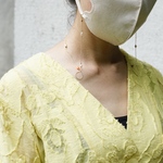 bright flowers   mask chain 