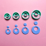 ポリマークレイカッター：ドーナツ【０２】