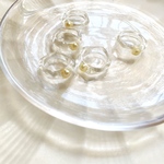 【再販】クリアリングパール指輪　リング　　レジンリング　パール　受注生産
