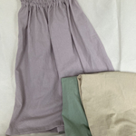 SALE❣️ 2200円→1700円　丈70cmのギャザースカート　アッシュローズ