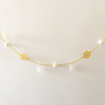 再販✴︎pearl×glass beads  ヘアアクセサリー ✴︎送料無料✴︎
