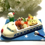 hand made ミニチュア　ドールハウス　懐かしいデパートのお子様ランチ②