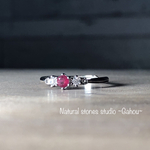 silver925【宝石質ルビー】紅色のリング/インド産ルビーAA＋＋/3mmラウンドファセット/7月誕生石/無料ラッピング/ギフト