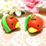 【No.34】カモにネギは合うカモね【かもストラップ】