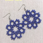 ✱花を咲かせるピアス✱タティングレース