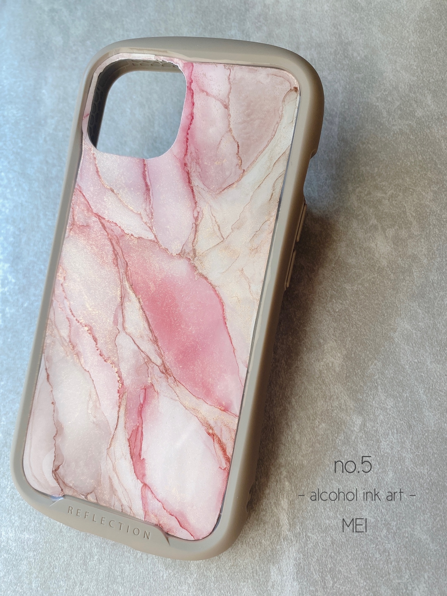 ▼. IFace アルコールインクアートスマホケース