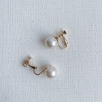♣︎PERLE♣︎ 12mm スワロフスキーパールイヤリング