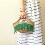 麻紐★揺れる マルシェバッグ★