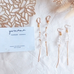 ••NEW•• ♢Clear FLOWER♢　夏　ピアス　イヤリング