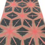 京都絞り染めの知多木綿手ぬぐい生地／〜麻葉〜