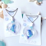 クリアな恋　イルカ　ネックレス