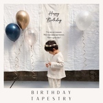 ★シンプルで大人気★BIRTHDAY TAPESTRY② タペストリー  誕生日
