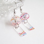 手描き水風船柄 風鈴ピアスorイヤリング