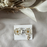 【イヤリング】クリアフラワー