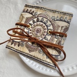 インド刺繍リボンのポニーフック