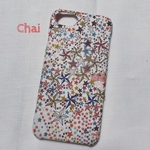 No.349 新色 受注製作　新色  リバティ Adelajda アデラジャ　オレンジ　iPhoneケース