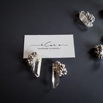silver×crystal✳︎earring /pierce