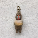 動物キーホルダー　マンドリル