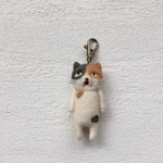 動物キーホルダー　ネコ