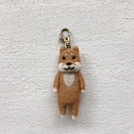 動物キーホルダー　シバイヌ