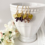 小粒な葡萄ピアス（イヤリング ）🍇ぶどう
