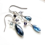 SIL925✳︎モスカイヤナイト　アシンメトリー　ピアス
