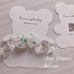 clear France ヘアゴム　グーズベリー🫐