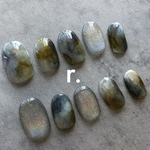 再再再再再再再再再販 インク×レインボーマグネット ニュアンスネイル