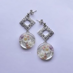 💠受注製作💠Transparent Wires Flowers(ピアス・イヤリング)