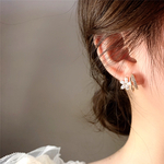 ✨❂高品質✨　フラワービジューピアス❂
