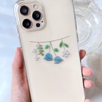 【Flower garland】iPhoneケース　ハードケース　iPhone13 iPhone12 iPhoneSE
