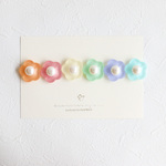 〖 30-50%off SALE〗Retoro flower “Funwari” Color【ヘアゴム】