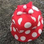 h様オーダー品　*ぷくぷく*りぼんの帽子 ワンピースのセット品