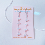 パール✳︎4連ピアス