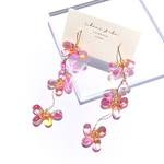 ☆6th anniversary☆【pink】chandelier pierce / earring