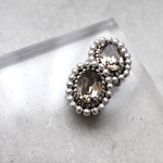 SWAROVSKIシリーズ【silver】グレージュ